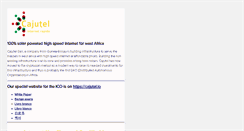 Desktop Screenshot of cajutel.com